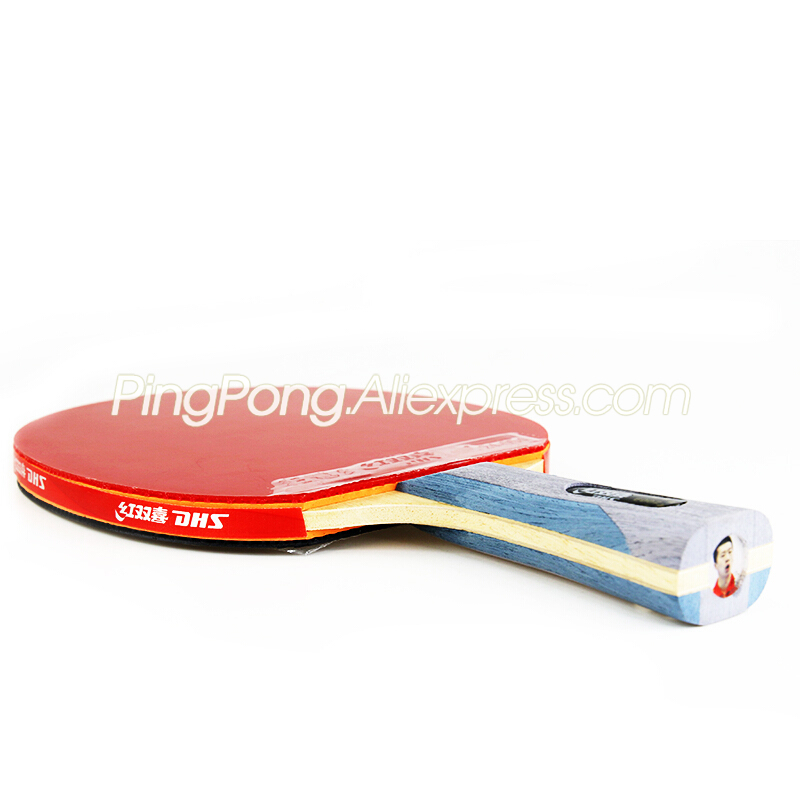 Table Tennis DHS 6006 Ping Pong Rackets Paddle Bat 6 Star Hold Short Handle US 