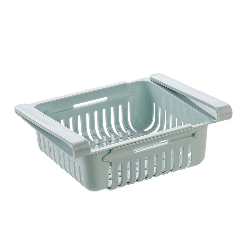 Organizador para nevera de cocina, deslizante para cajón, caja de