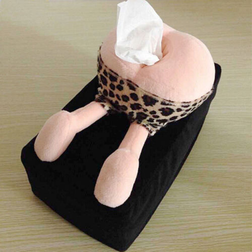 funny tissue box cover