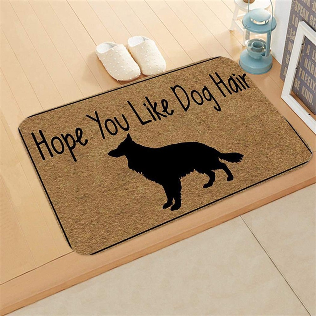 i hope you like dog hair doormat