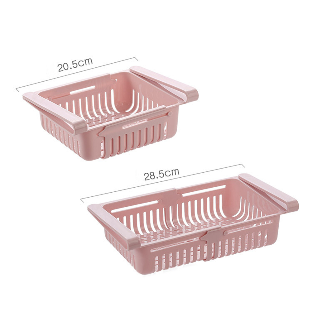 Organizador para nevera de cocina, deslizante para cajón, caja de