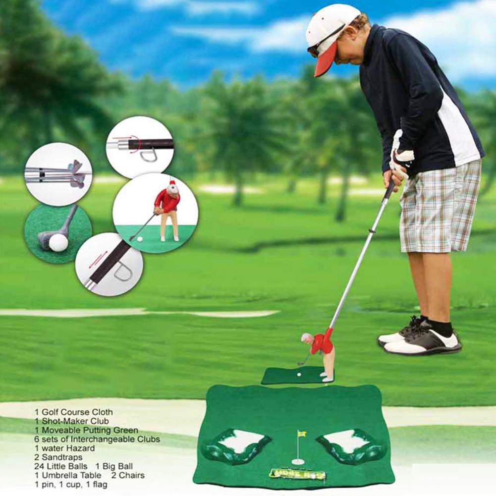 プロのゴルフ練習セット,練習用ミニスポーツセット,ゴルフクラブ,屋内ゲーム,ゴルフトレーニング用 - AliExpress Toys  Hobbies