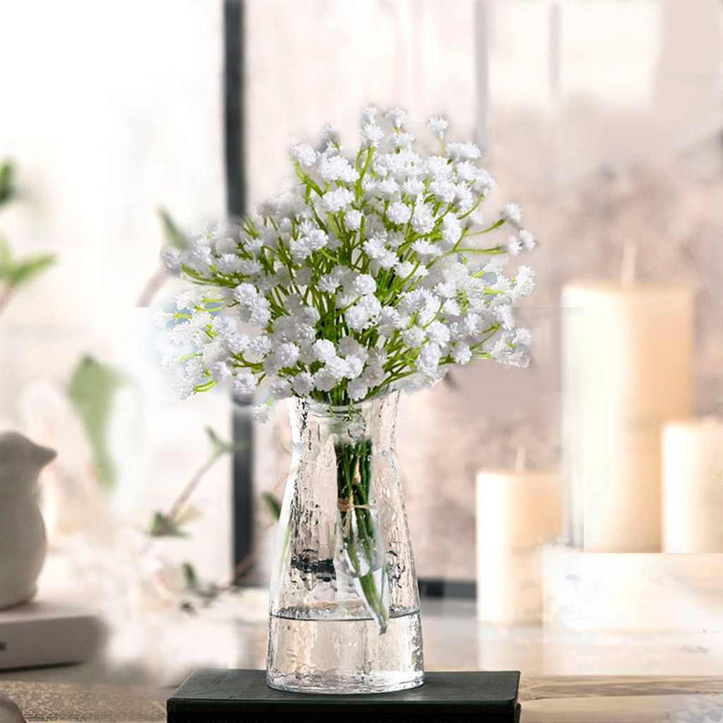 Fancy Artificial Fake Silk Flowers Gypsophila Home Party Wedding Bouquet Decor ^ 