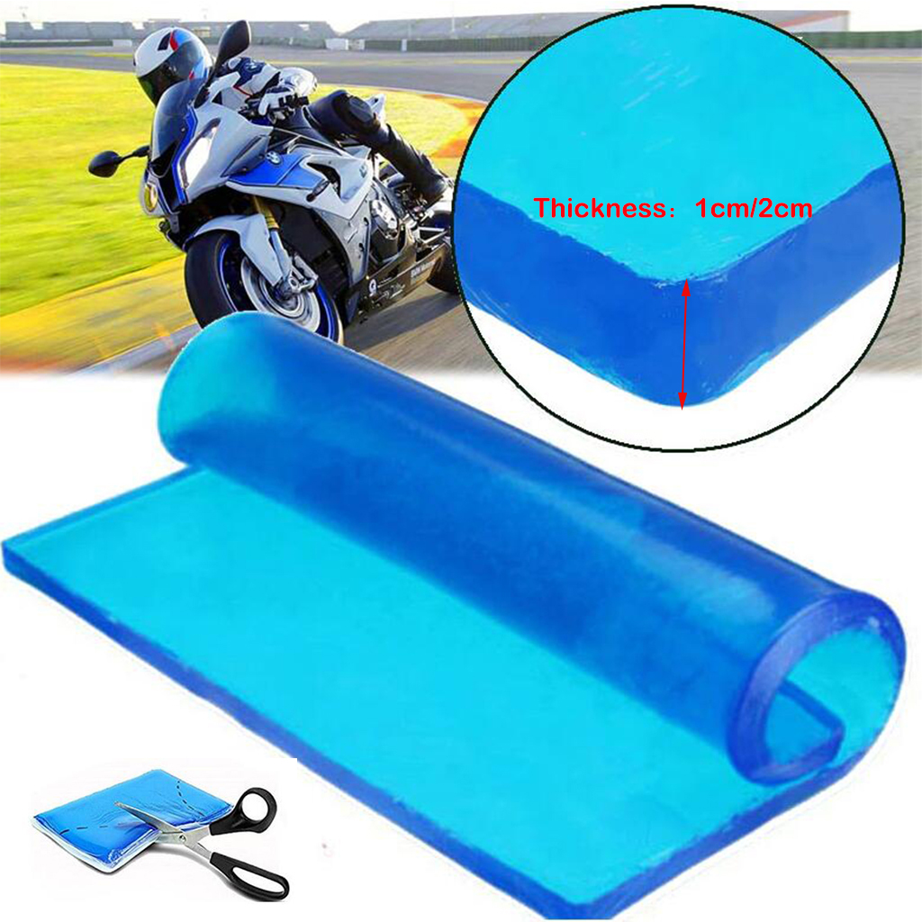 Motorcycle Seat Gel Pad Comfortable Soft Cooling Cushion Shock