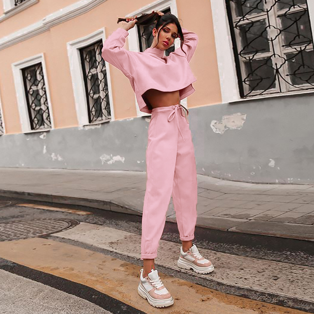 pink jogger sweatsuit