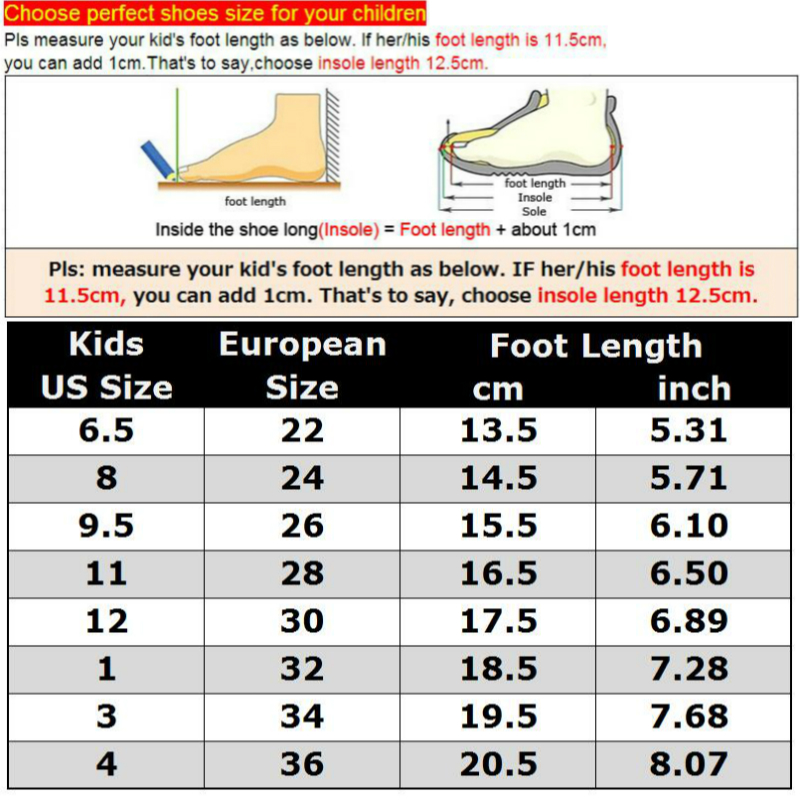 size 6 kids in european