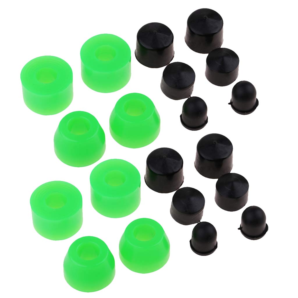 Details about   3 Pairs of Black Skateboard Truck Small Pivot Cups Bushings 
