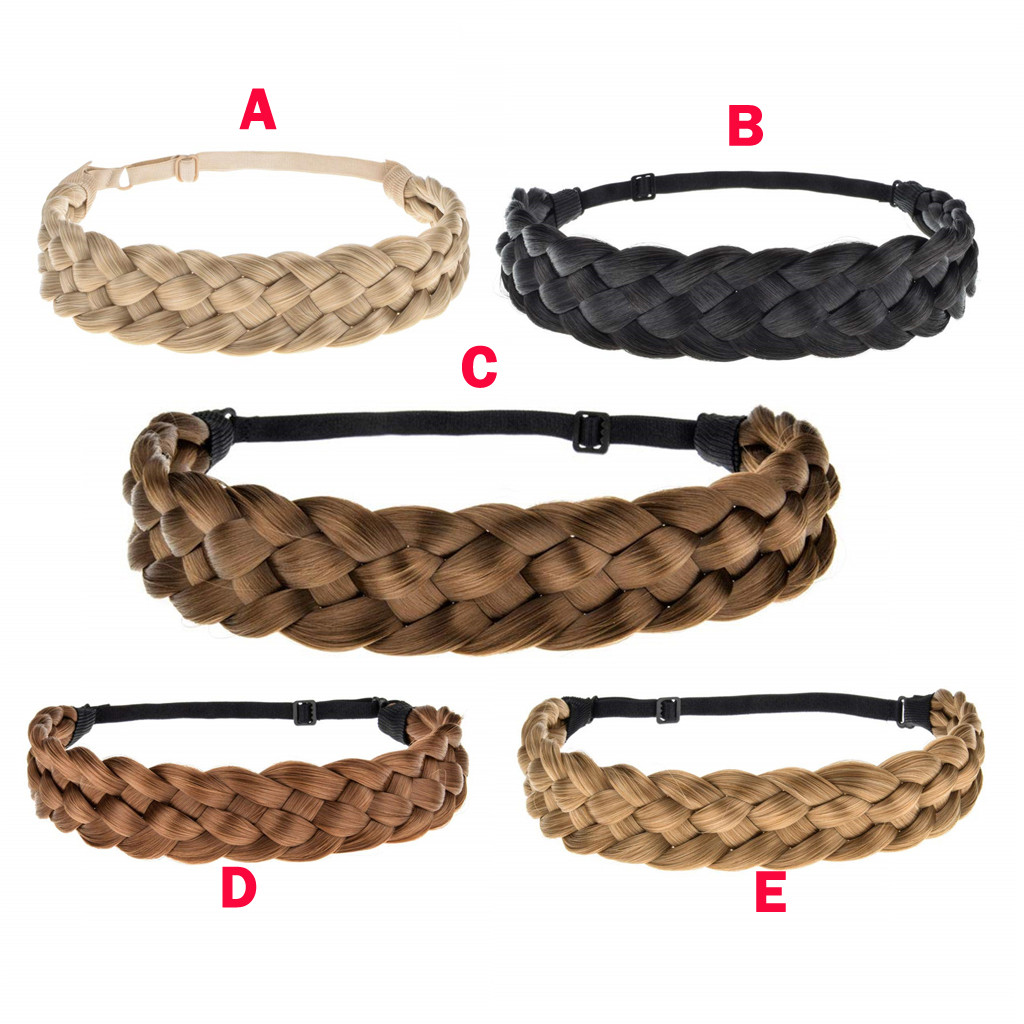 Vintage Braided Hair Band for Women & Girls