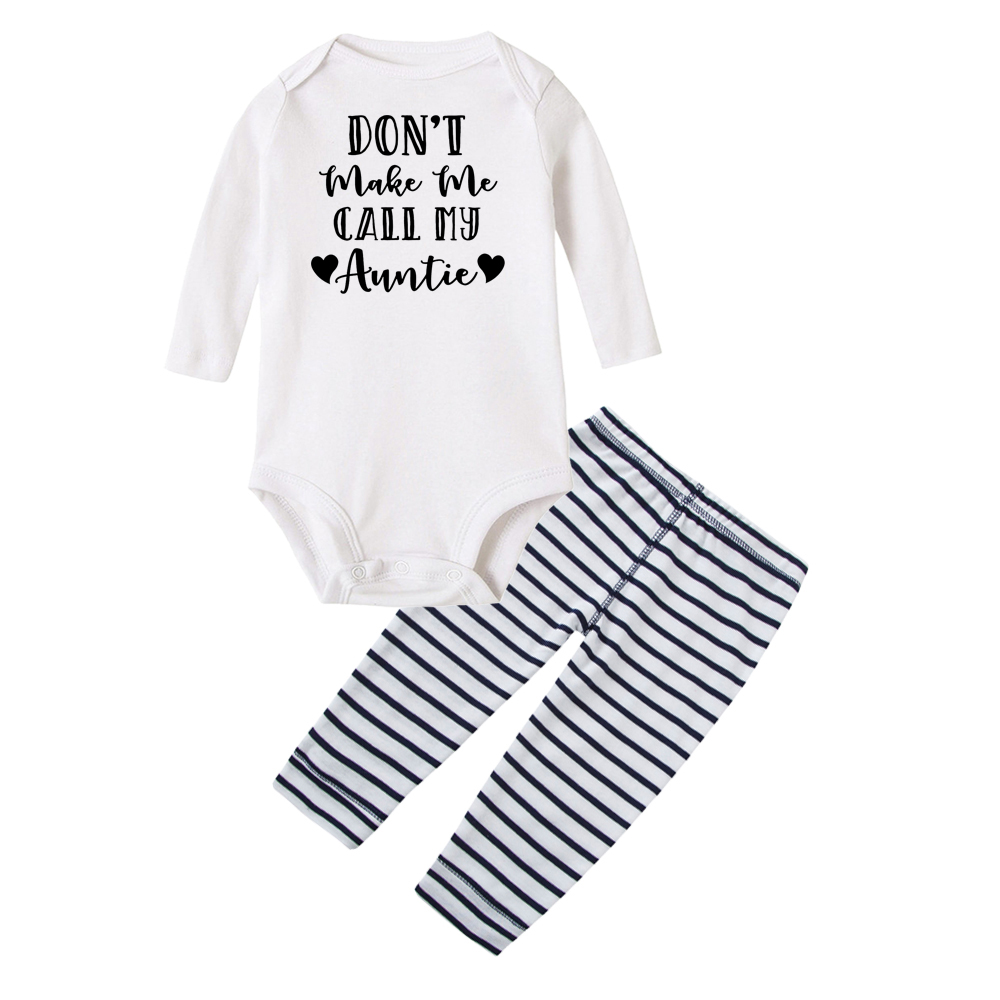 Toddler//Kids Long Sleeve T-Shirt Dont Make Me Call My Aunt