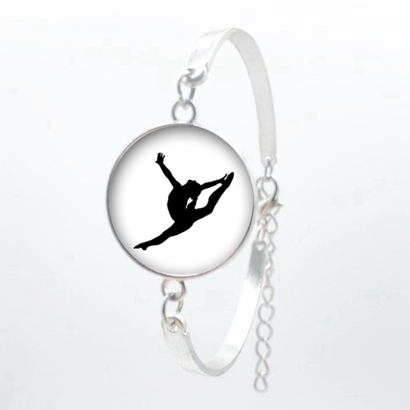New Gymnast Bracelet Charm Ballet 