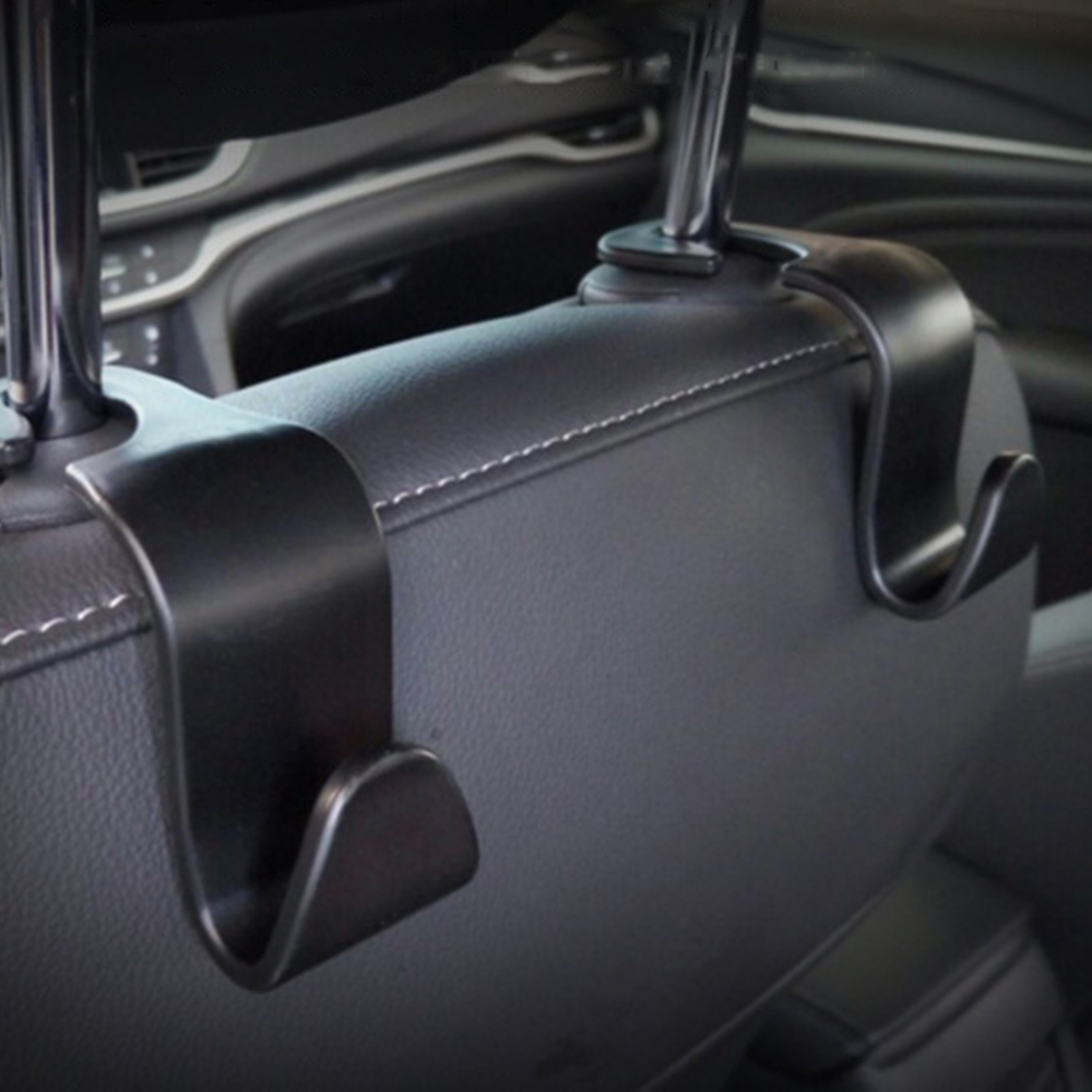 4PCS Car Vehicle SUV Interior Headrest Back Seat Storage Hooks Bag Hanger Holder