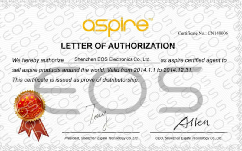 Authorition certificate960x600