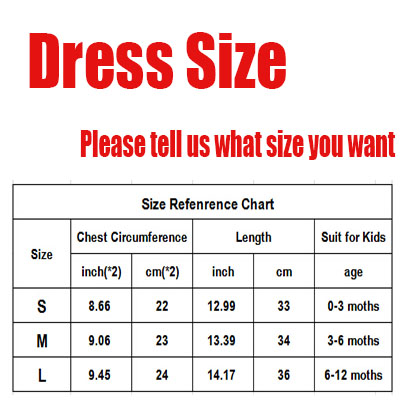 Dress Size S M L