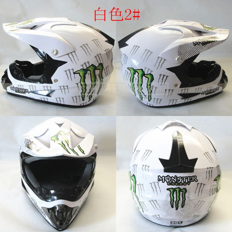 Шлем для мотокросса Monster Energy