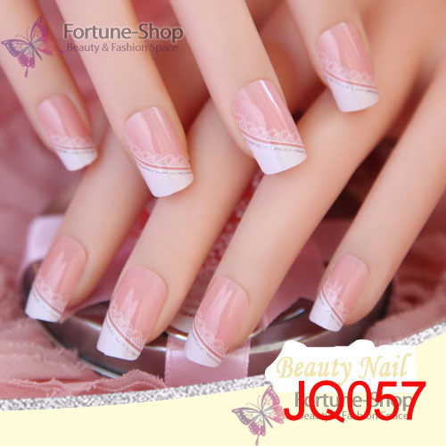 24pcs Set Acrylic Nails False Nail Full Fake French 24pcs Set Acrylic Nails False Nail Full Fake French Tips Pre Design