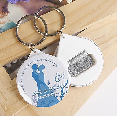 Personalized Wedding Favors And Gifts Bottle Opener & Keychain Wedding ...