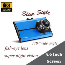 Fish Eyes Lens Novatek 96220 Car DVR HD 1980 1080 170 Degree Wide Angle G sensor
