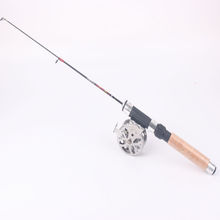 New Arrival Portable Mini Ice Fishing Rod Small Fish and Shrimps Fishing Pole With Fly Fishing Reel