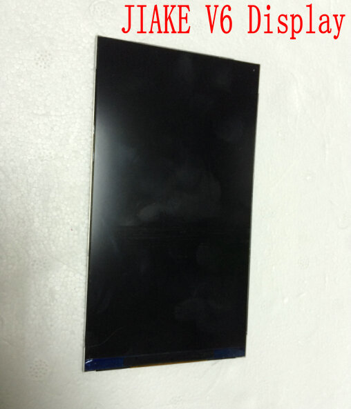 In stock original display LCD for JIAKE V6 MTK6582 Quad core android 4.2 5.5 inch cell phone-free shipping