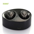 Pairs Mini Stereo Wireless Fone De Ouvido Bluetooth Earphone Headset with Charging Box Dock PK Q29
