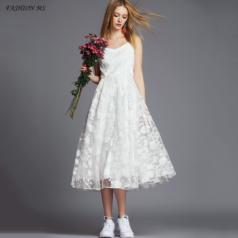 Fashion 8011 2016 summer one-piece dress new arrival white elegant o-neck jacquard chiffon full dress women