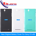 Genuine Original Back Battery Door for Sony Xperia C3 Rear Cover Housing Replacement with Power Volume