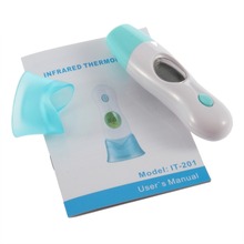 Recent Digital 4 in 1 Forehead Ear IR Infrared Thermometer Multi-Function Suitable for both infants and adults  Hot Selling