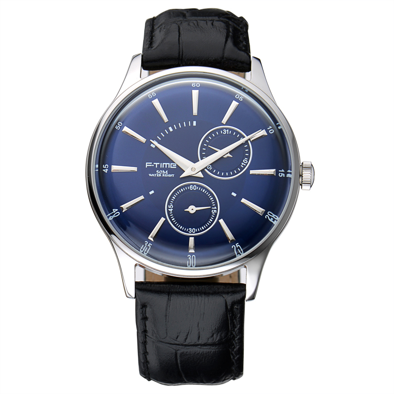 Ftime watch Italian Quartz watch men luxury brand sport dress business