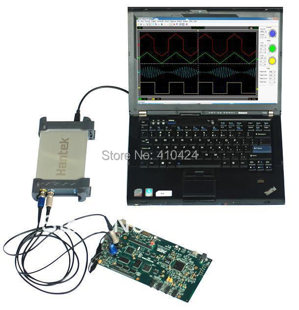 Купить оригинальные hantek6022be 2 канала на базе ПК осциллограф usb 20 ...