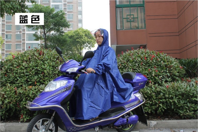 Bike Poncho with sleeves 21