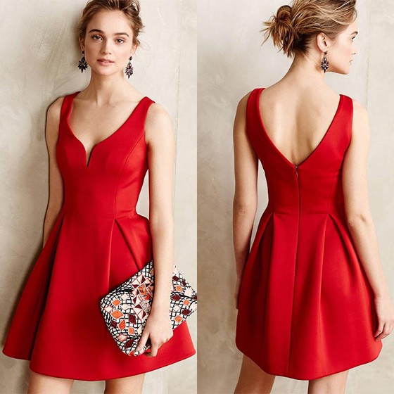 Модные красивые вечерние короткие Модные красивые вечерние короткие