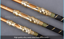 2 1 3 6m Telescopic fishing rod fit for shimano reel Metal base spinning sea rods