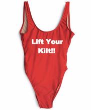 Lift Your Kilt!!Summer Girl Backless Swimwear Beachwear Bodysuit Good Quality Style Jumpsuit Rompers One Piece Bathing suits