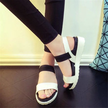 Hot Selling sandals women Summer shoes woman 2016 peep-toe flat Shoes Roman sandals Women sandals sandalias mujer sandalias X278