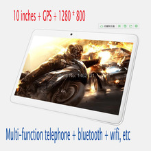 2014 10 inch 3g phone call android 4.4 tablet pc quad core mtk6582 2gb ram 16gb rom bluetooth wifi OTG GPS 7 8 9