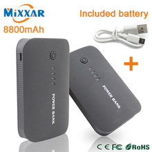 Upgrade 7800mAh Double USB Powerbank External Mobile Backup Battery Power Bank Portable Charger For Mainstream Smartphone