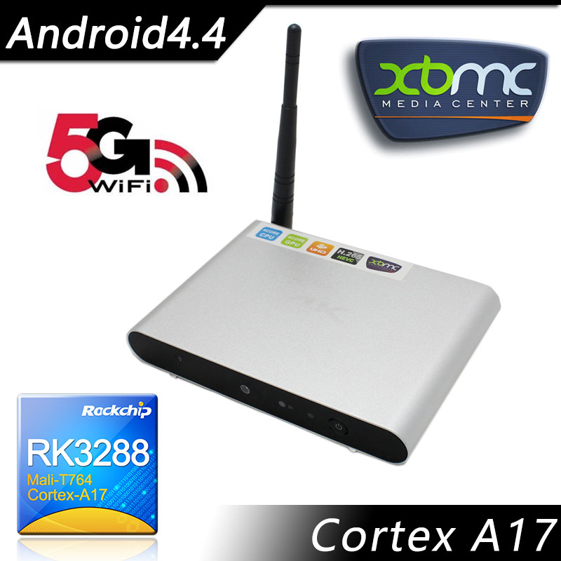 Rk3288  -  mini  Android 4.4 XBMC 4 K 3D   HDMI2.0 wi-fi Buletooth4.0  Linux