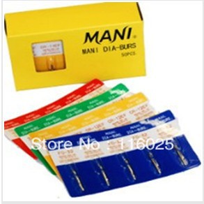 Free shipping Top sale dental diamond burs mani dental burs mani burs