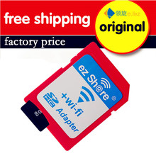 Free shipping ez Share Micro SD Adapter Wifi Wireless 8G 16G 32G Class 10 Memory Card TF MicroSD Adapter WiFi Cartao de memoria