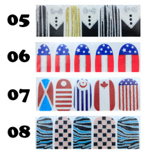 2015 New Arrival fashion sticker decal on the fingernail 10 pcs in other accessories for women