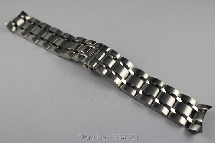24mm T035627 T035614 New Watch Parts Male Solid Stainless steel bracelet strap Watch Bands For T035