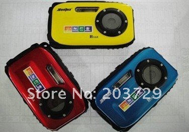 Free shipping Special Design High Quality Specially Designed Waterproof 3 0 MP Digital Camera with 1