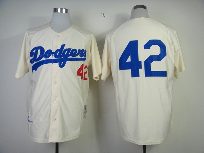 MLB Los Angeles Dodgers #42 Robinson Jersey (2)