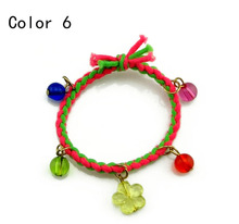 Drop Shipping One Piece Rubber Hair Bands Holders Elastics Accessories Flower Ball Tassel Girls Women Tie