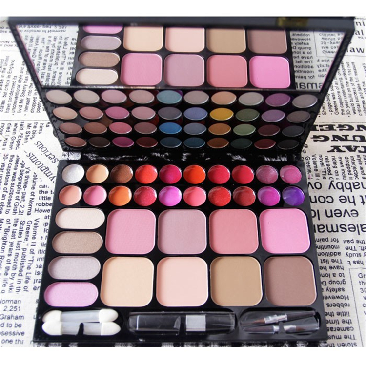 72 Full Color Eye Shadow Palette 44 Color Eyeshadow 8 Color Blusher 20 Color Lip Gross