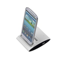 Dual OTG USB Sync Battery Charger Dock Holder For SAMSUNG Galaxy S4 I9500