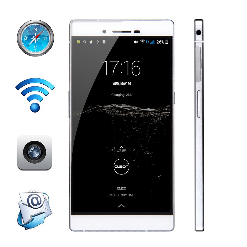 Original CUBOT X11 Ultra Thin 5 5 MTK6592A Octa Core Android 4 4 13MP GPS OTG