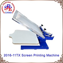 one color manual screen printing machine single color screen printing machine press