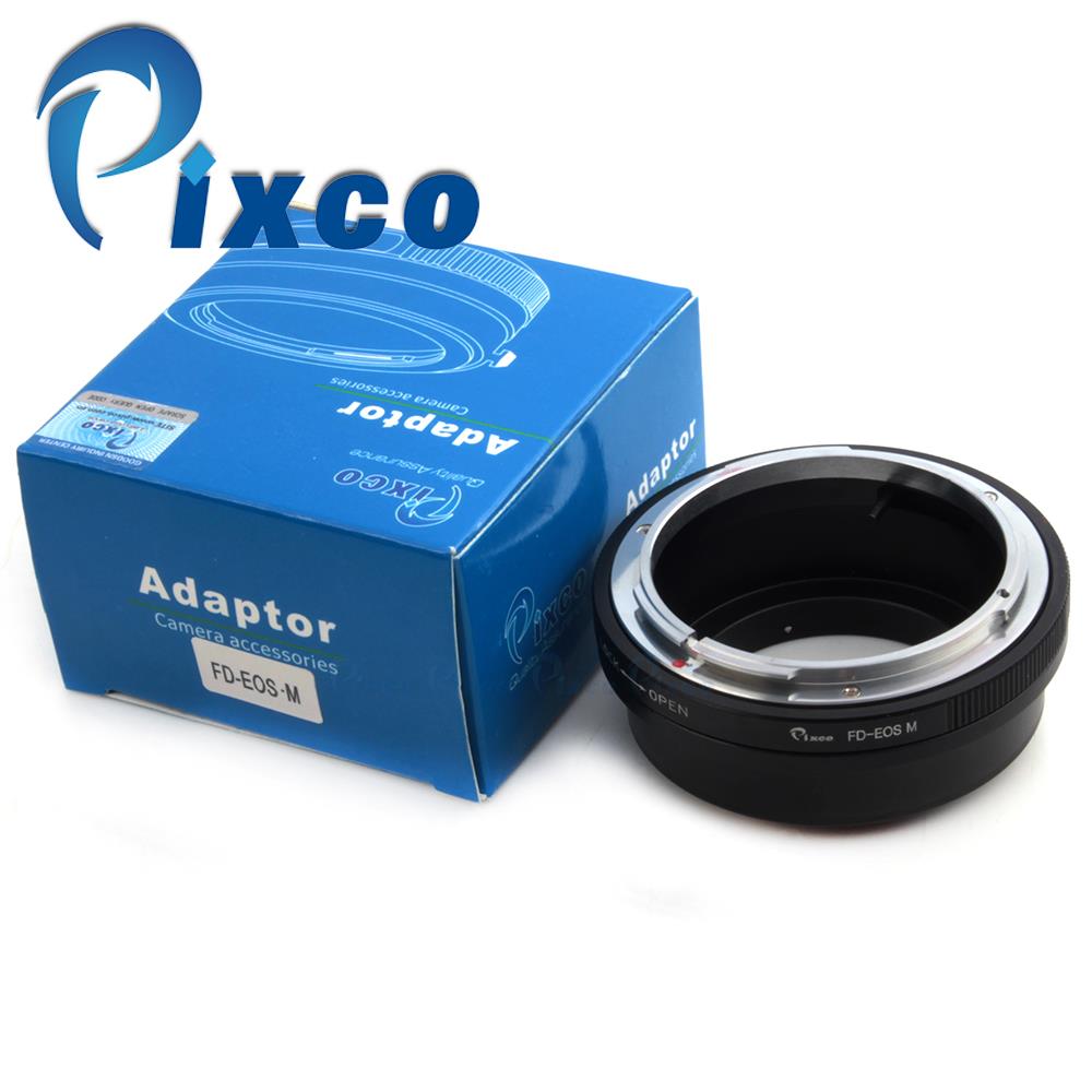 Pixco Lens Mount Adapter Ring Suit For Canon FD Mount Lens To Canon E.OS M E.OS M2 EF-M E.OS-M Adapter Mirrorless Camera
