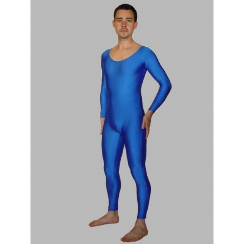 WholesaleMens Spandex Unitard Bodysuit Long Sleeve Unitard Men Nylon